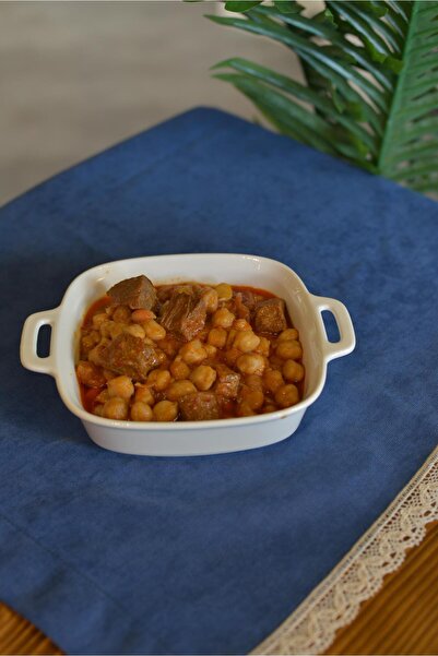 şirin eşyalarım Porselen Kare Kulplu Derin Büyük Boy Meze Tabak 14 cm / 1 Adet