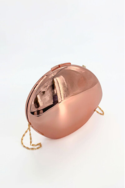 çantamgelsin Geantă de seară pentru femei, model Metal Damla, pentru ocazii s...