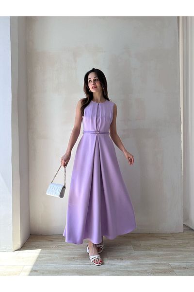 Mooi Butik فستان ماكسي ADMIRE 7430 - أرجواني