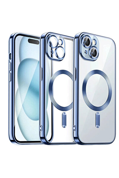 NewFace حافظة آيفون 13 كروس ماجنيتسايف - سييرا بلو SPTGL