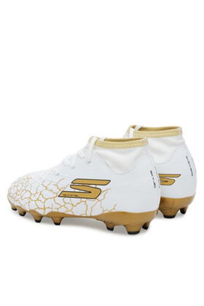 SKECHERS boys' football boots 252086N white