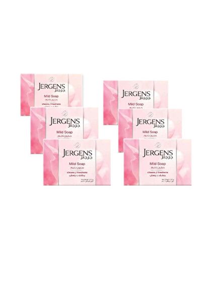 alatar صابون جرجنز ناعم ينظف وينعش - 125 جرام (عبوة من 6 قطع)