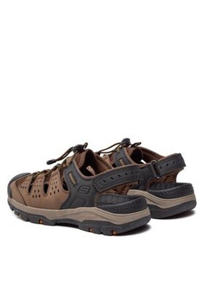 SKECHERS skechers men's sandals 205113 brown