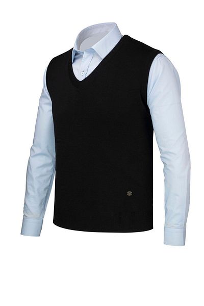 Çizgi Triko Men's V-Neck Knitwear Sweater 4241H Bgl-St04030