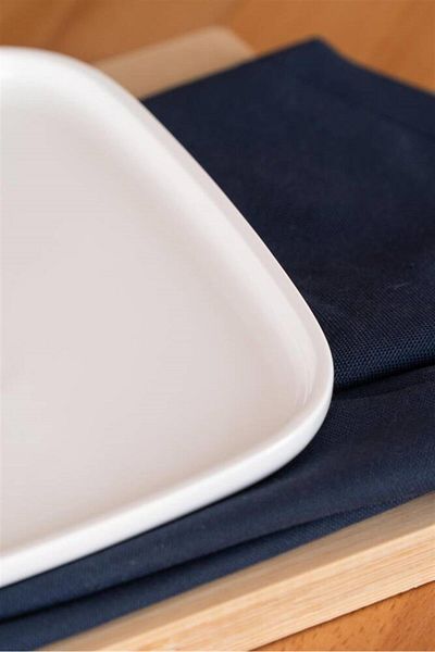 şirin eşyalarım Pure Royal Square Cake Plate - 20 cm / 1 Piece