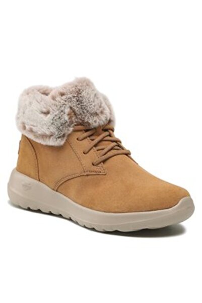 SKECHERS γυναικεία μποτάκια μέχρι τον αστράγαλο 144042 καφέ