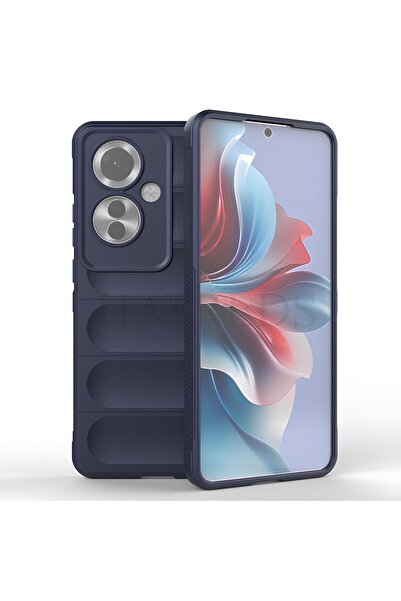 Hatreds Oppo Reno 11F 5G Kılıf Esnek TPU Oyuklu Yüzey Tasarımlı Kamera Koruma...