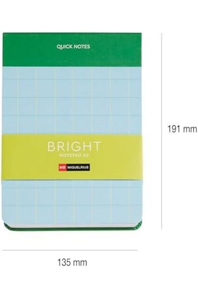 STOREMAX Sellbuystore Notepad Mr A5 Lined Green 1053513