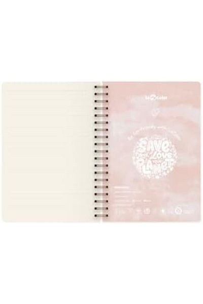 STOREMAX Jvnnastore Color Marrakech Spiral Notebook Lined Giraffe 17X24 cm Trendyfr 646268