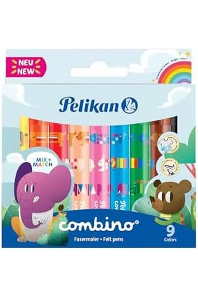 STOREMAX Ntwork Combino 9Pcs Jumbo Felt Tip Pen Art 1087243