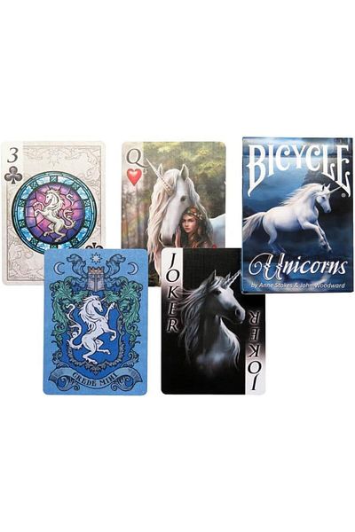 STOREMAX Muartshop Anne Stokes Unicorns Playing Card 871301