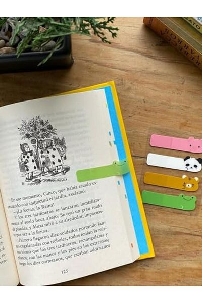 STOREMAX Jvnnastore Colorful Adhesive Note Paper Kidsnote Bookmark for Kid Animal Post-It
