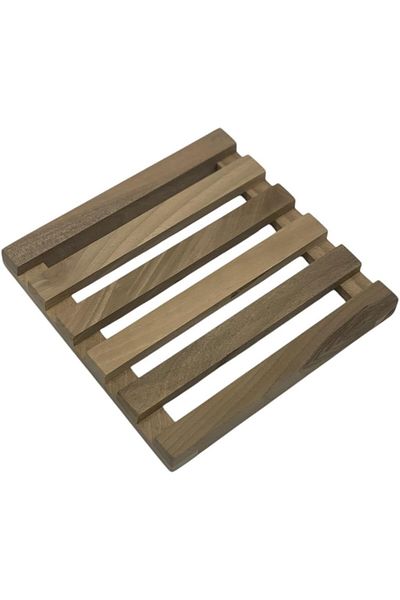STOREMAX Ntwork Pot Pan Teapot Base for Tables Walnut Natural Wood Trivet Art 1087243
