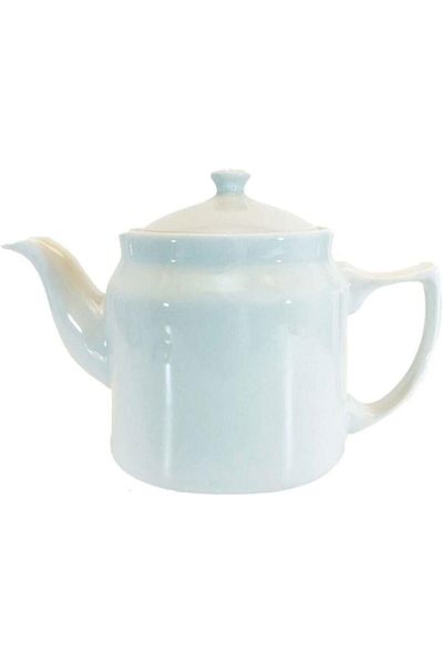 STOREMAX Ntwork Porcelain Teapot White Coffee Pot 1350 Cc 1 Piece Art 1087243