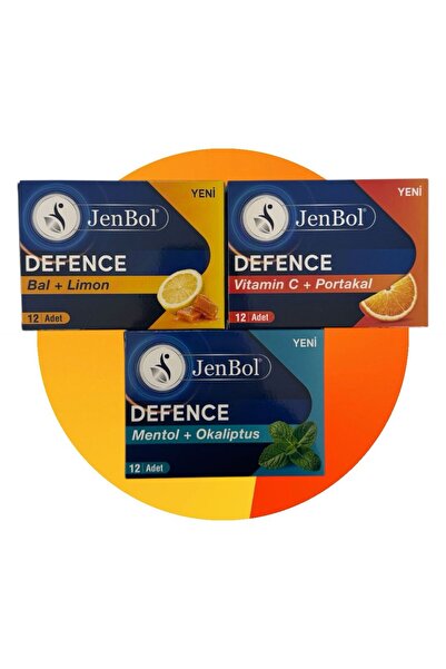 Jenbol DEFENCE PASTIL ÜÇLÜ SET