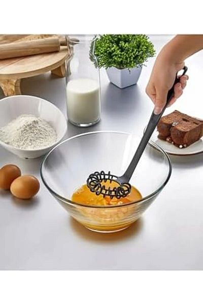 STOREMAX Jvnnastore Fireproof Non-Stick High Temperature Resistant Teflon Spiral Whisk - Egg Whisk