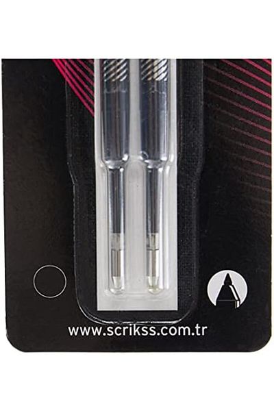 STOREMAX Ntwork Jumbo Gel Ballpoint Refil 2'Li Blister Black Art 1087243