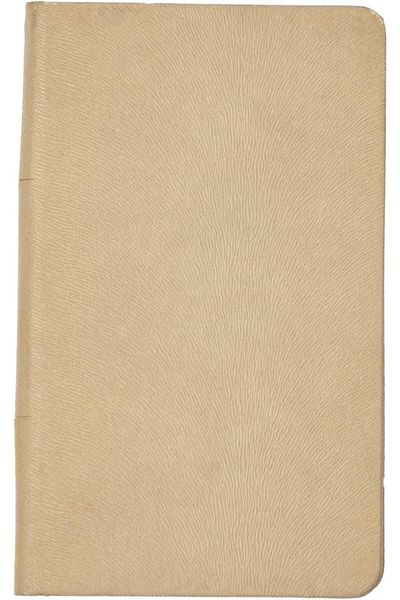 STOREMAX Sellbuystore Kn-125-Bj Thermo Faux Leather Notepad, Beige 1053513