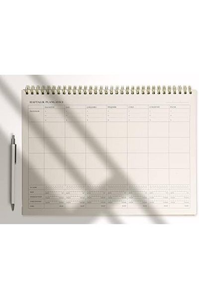 STOREMAX Svticaret Promotion Undated Spiral Weekly Planner - 12 Months Use Mhm 1053513