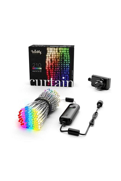 Twinkly Cortina led Twinkly Curtain 210 LED RGB+W 2,1 m