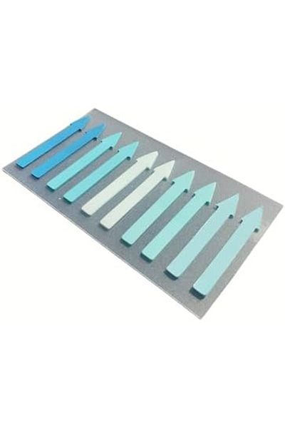 STOREMAX Jvnnastore Transparent Color Adhesive Note Paper Mark Strip (Mark 5) Trendyfr 646268