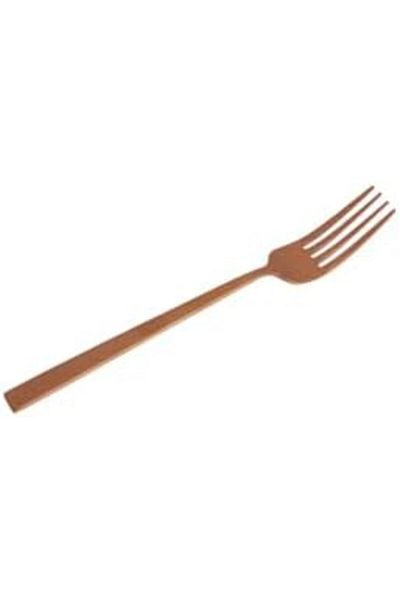 STOREMAX Sellbuystore Quantum Mat Copper Food Fork 6 Pcs 1053513