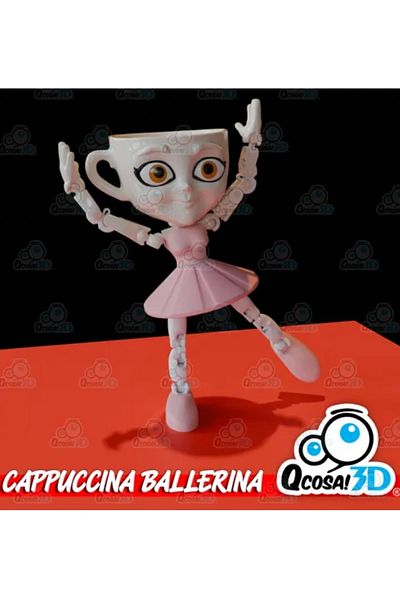 Giftbox3d Ballerina Cappuccina 20cm