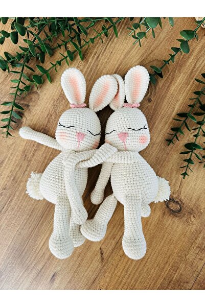 Damla Amigurumi Perde Tutucu - Tavsan Perde Tutucu