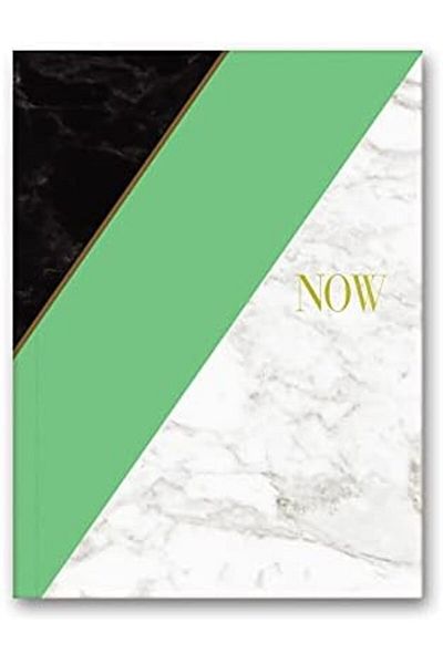 STOREMAX Ntwork Color Marble Mini Notebook Striped Mint Art 1087243