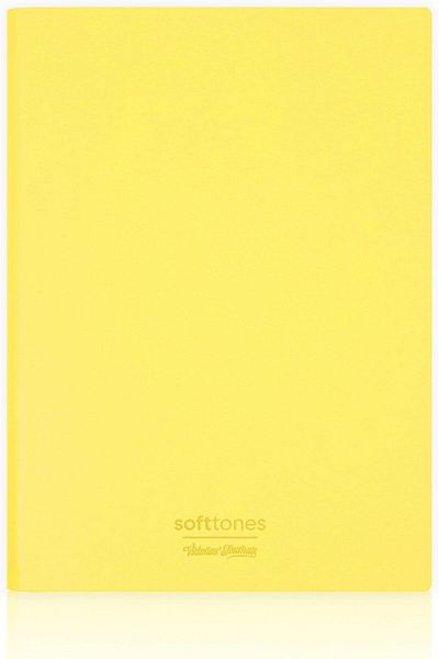 STOREMAX Sellbuystore Flexible Cover Notebook B5 Cream 128 Yp. Striped 1053513