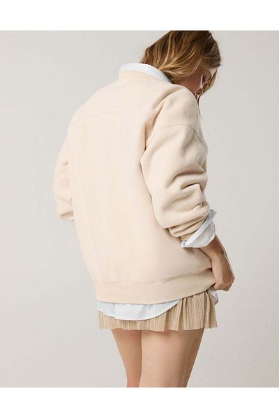 AMERICAN EAGLE Offline By Aerie Cloud Fleece Crewneck Sweatshirt