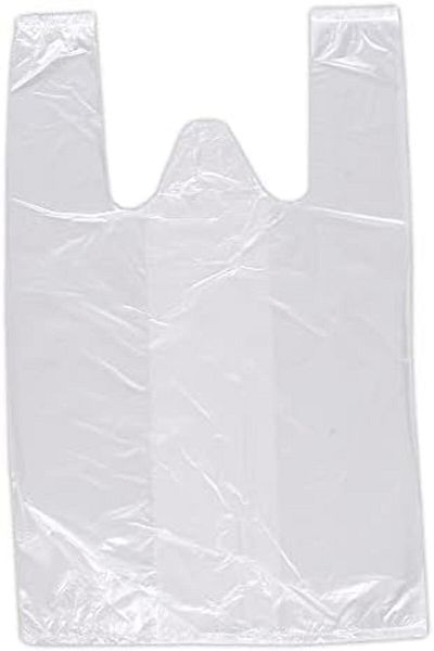STOREMAX Disposable Market Athlete Bag Bag - Medium Size - Transparent - 5 Rolls of 200 Pieces / 1