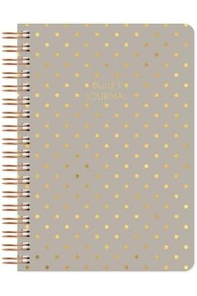 STOREMAX Sellbuystore Color Dotted Bullet Journal Pro Notebook Shine Sand 17X24 1053513