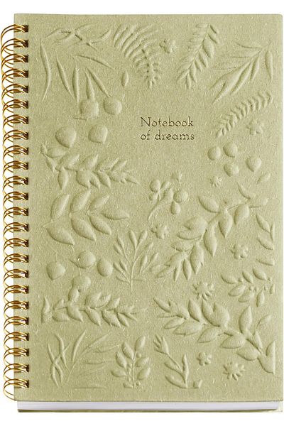 STOREMAX Jvnnastore Notebook Mr A5 Lined Embossed Botanical Fl. Mallor Trendyfr 646268