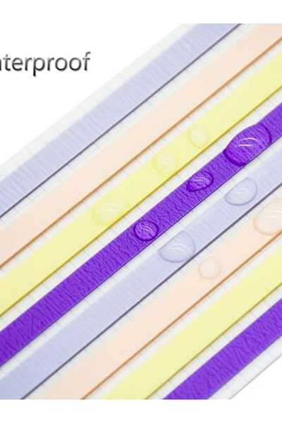 STOREMAX Jvnnastore Sticky Notes Transparent Color Sticky Note Papers Long Strips (Color 1) Trendyfr