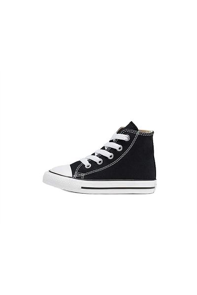 converse تشاك تايلور أول ستار هاي توب - حذاء كاجوال أسود للأطفال