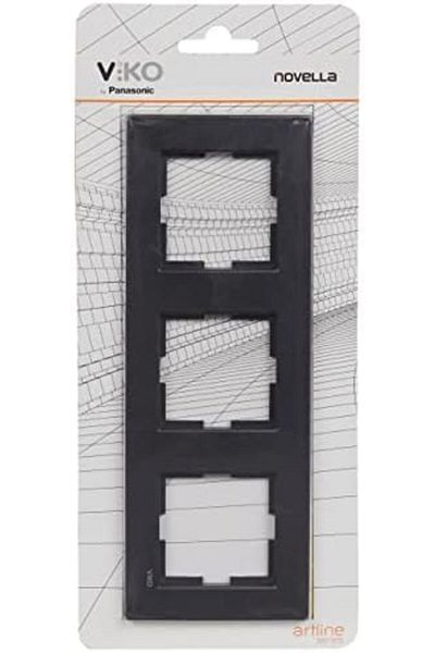 STOREMAX Svticaret Novella Black Triple Frame Mhm 1053513