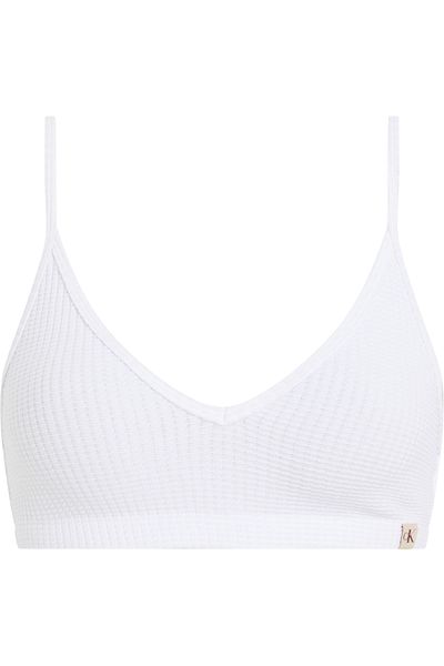Calvin Klein Waffle Texture Bralette Top Sports Bra