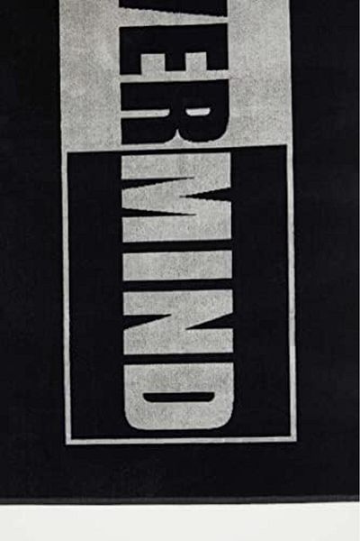 STOREMAX Mu-Artshop Men's Slogan Patterned Cotton Beach Towel Tnca 871301