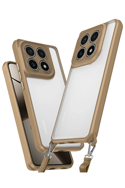 NewFace حافظة هاتف Xiaomi Mi 14T حافظة سيليكون بنتا - تيتانيوم صحراوي 1494023709