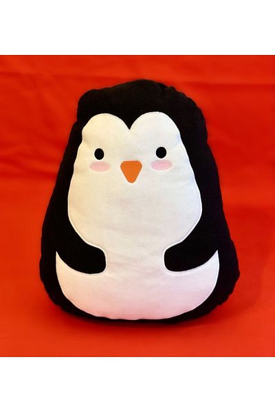 Safka Penguin Design Sweet Soft Plush Pillow Large Size