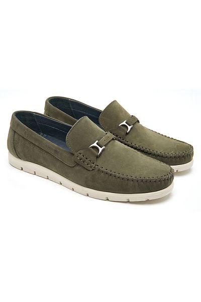 Desa Ανδρικά δερμάτινα casual παπούτσια Ralston Green Nubuck