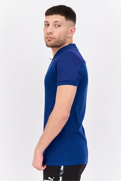 Puma Men Sportswear Fit Short Sleeve Outdoor T Shirt, Blue