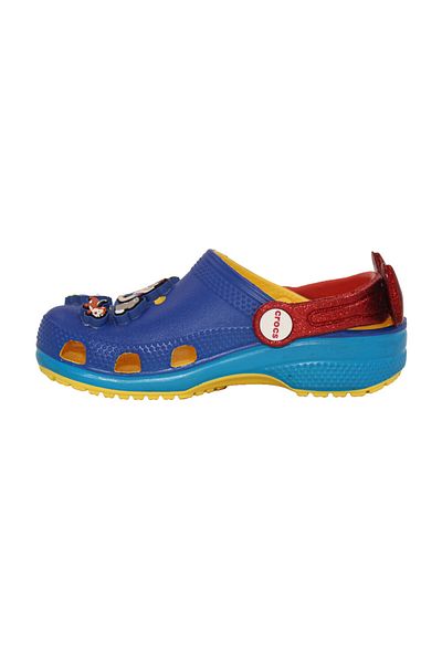 Crocs صندل كروكس سنو وايت كلاسيك كلوج K للأطفال باللون الأصفر 209495 -769