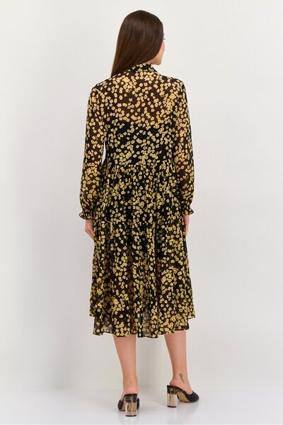 Tommy Jeans Women Floral Print Midi Dress, Multicolor