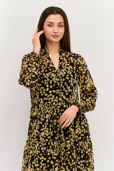 Tommy Jeans Women Floral Print Midi Dress, Multicolor