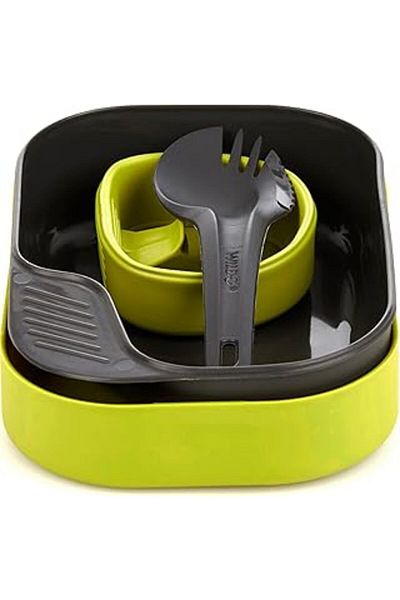 Mu Art Ahşap Wildo unisex dining set camp-a-box light, lemon, one size, w20267