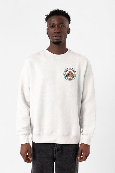 Tshirthane Ανδρικό φούτερ Popeye The Sailor Man White 2ip