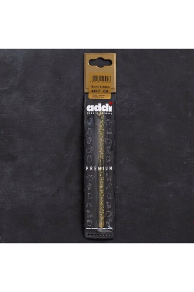 N&M STORE أدي شامبانيا 6 مم 15 سم كروشيه صوف بلاستيك لامع - 4