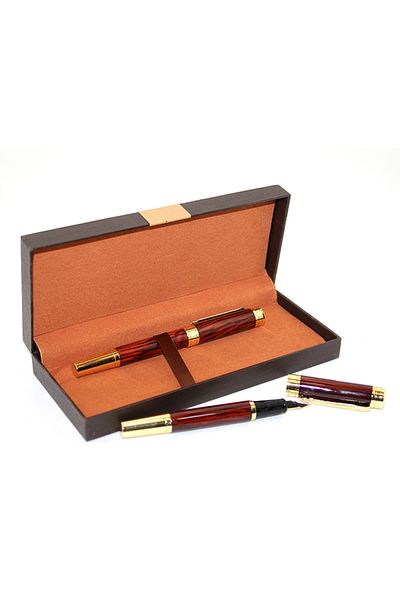 Nur E Ticaret Boxed 2-Piece Fountain and Ballpoint Pen Model 3